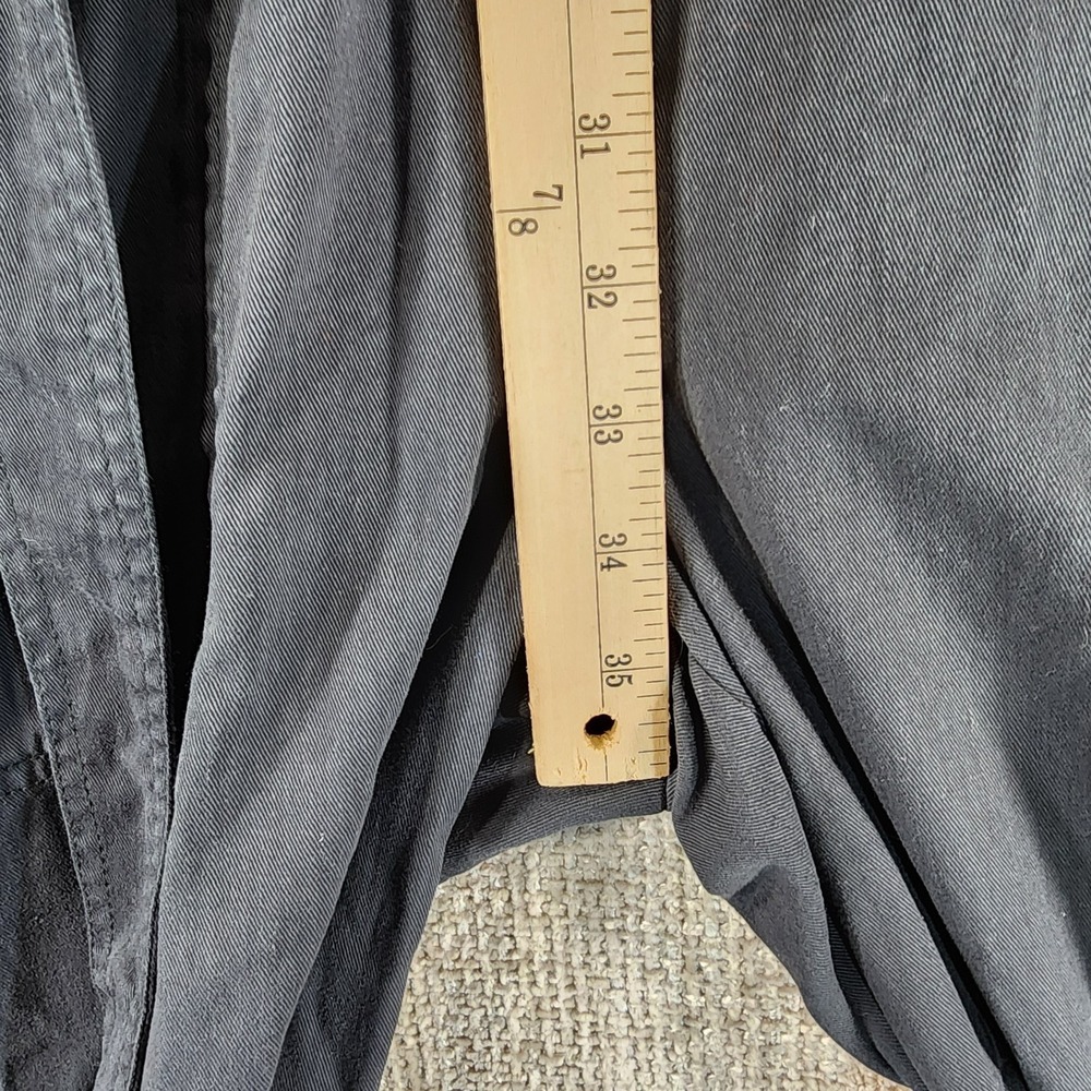 Anthropologie Unpublished Utility Jumpsuit Coveralls Womens M Blue Belted EUC - Picture 9 of 16